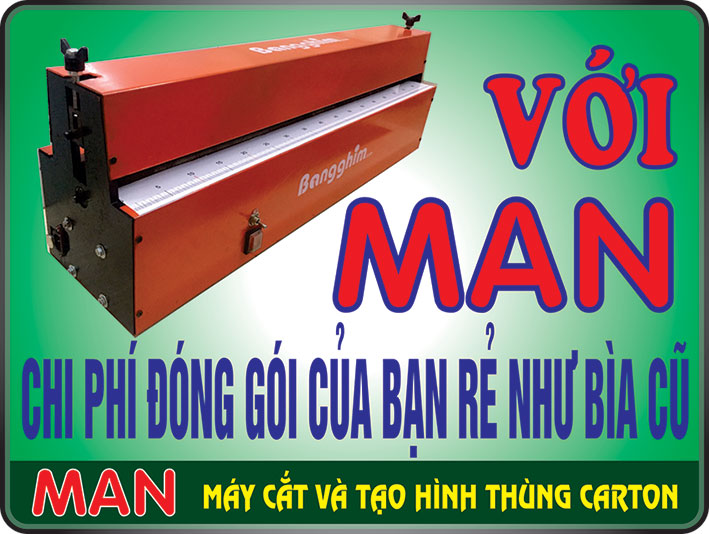 Máy tạo hình thùng carton QM-bangghim.com